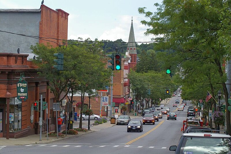 Ballston Spa skyline