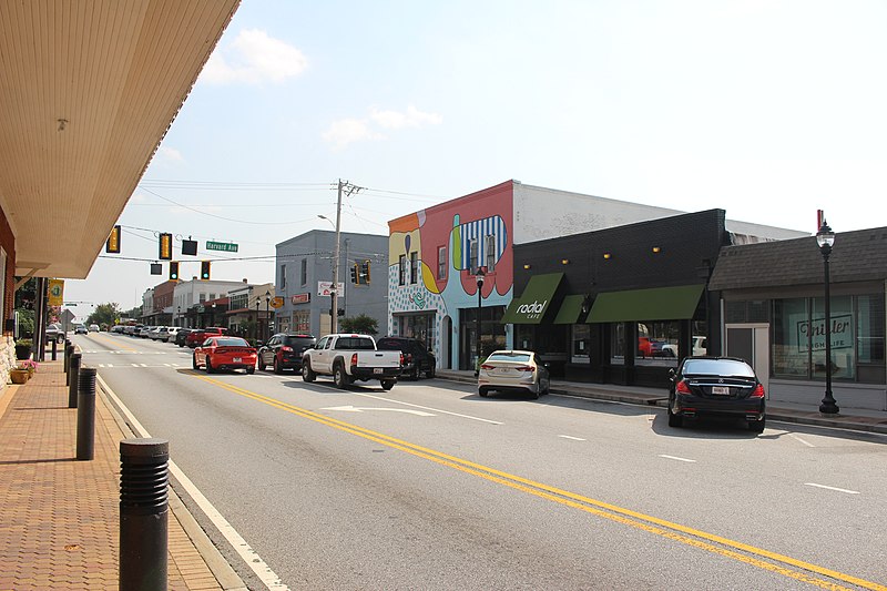 College Park skyline
