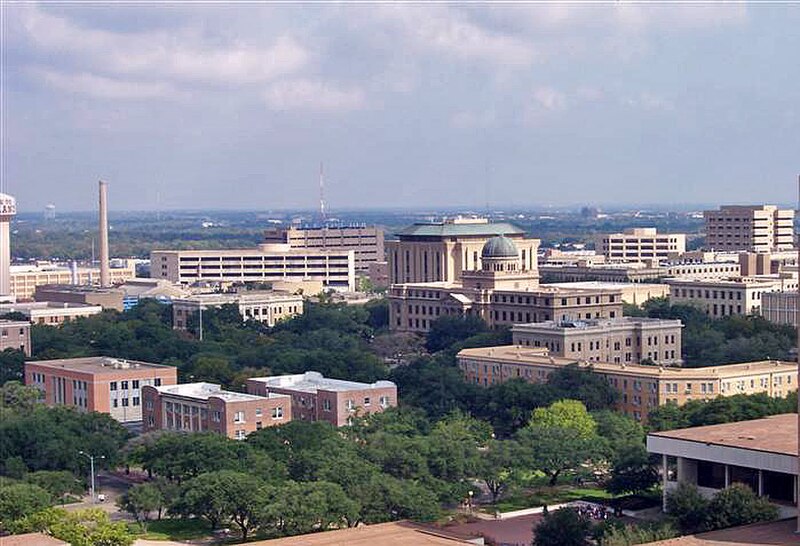 College Station skyline