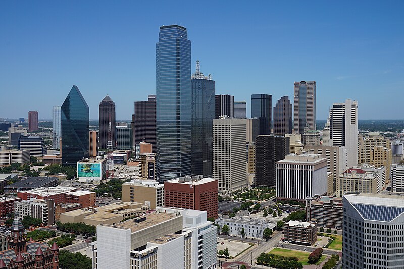 Dallas, TX skyline