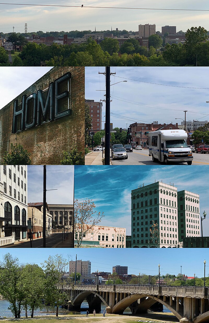 Danville skyline