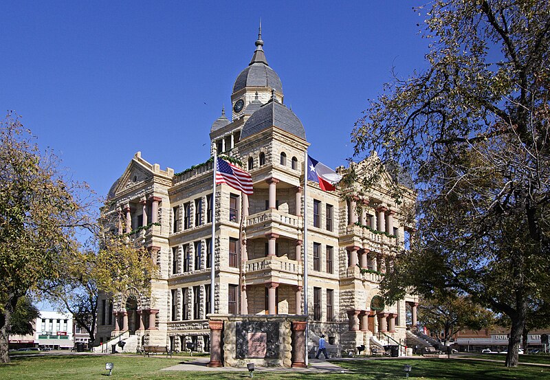 Denton skyline