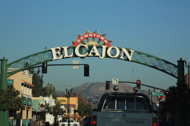 El Cajon skyline