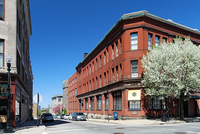 Fall River skyline
