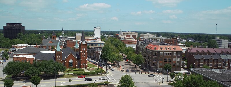 Fayetteville skyline