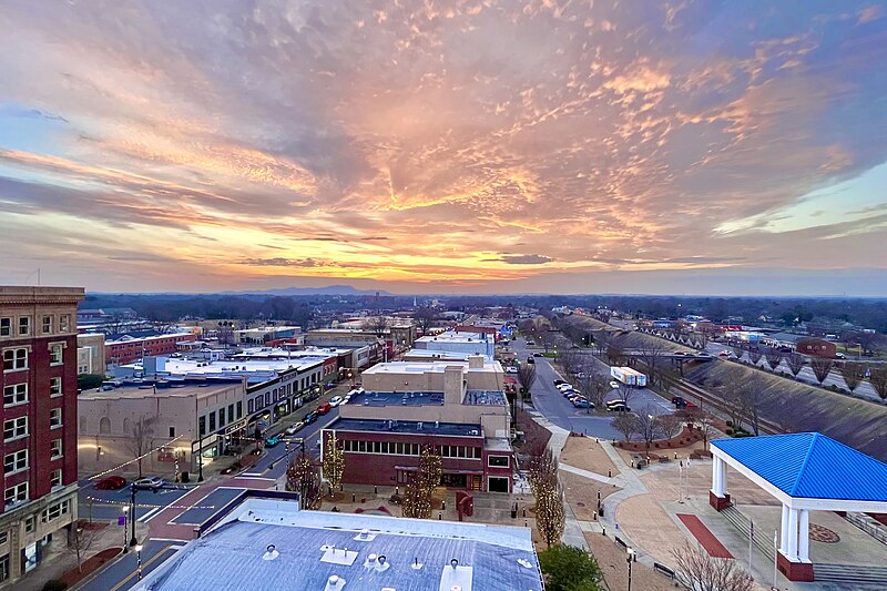 Gastonia skyline