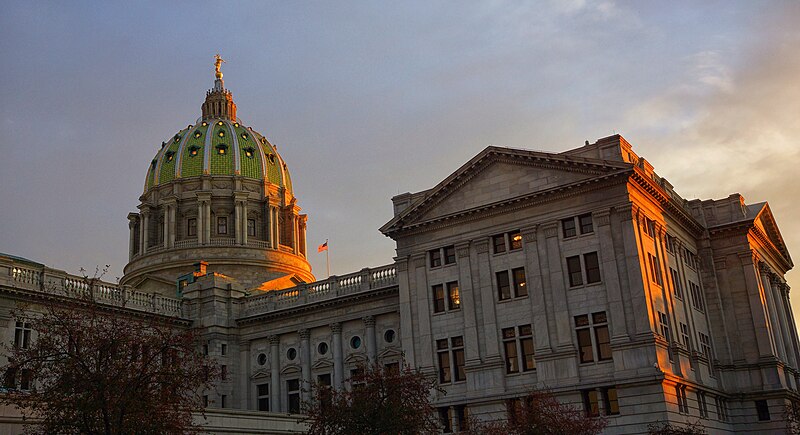 Harrisburg skyline