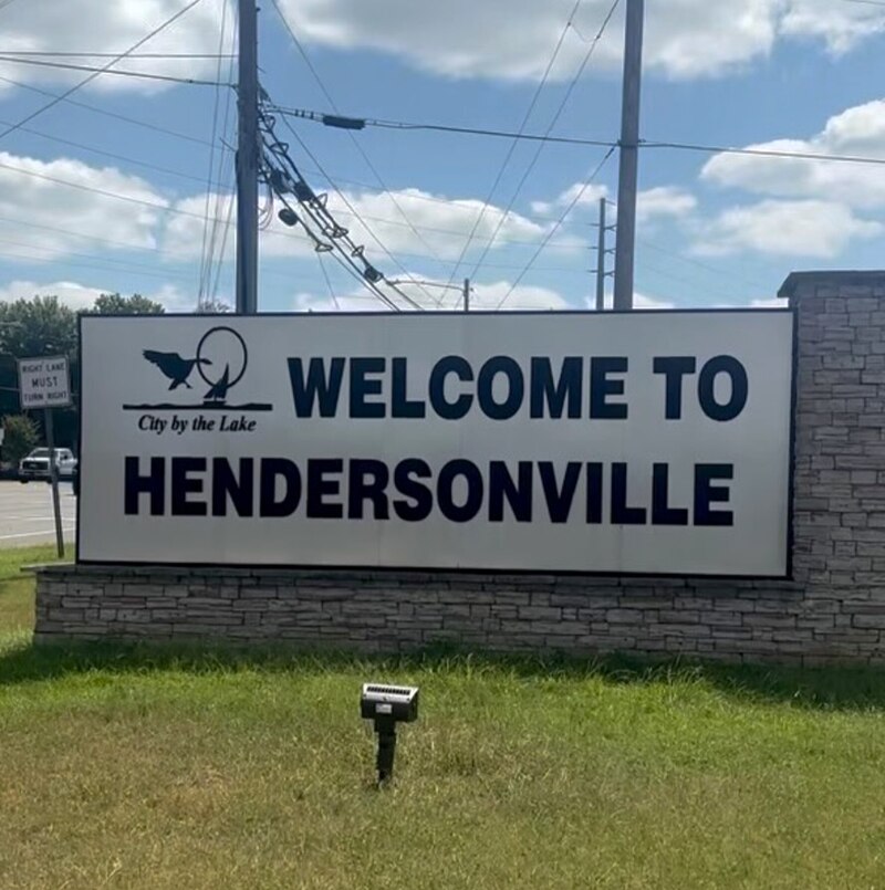 Hendersonville skyline