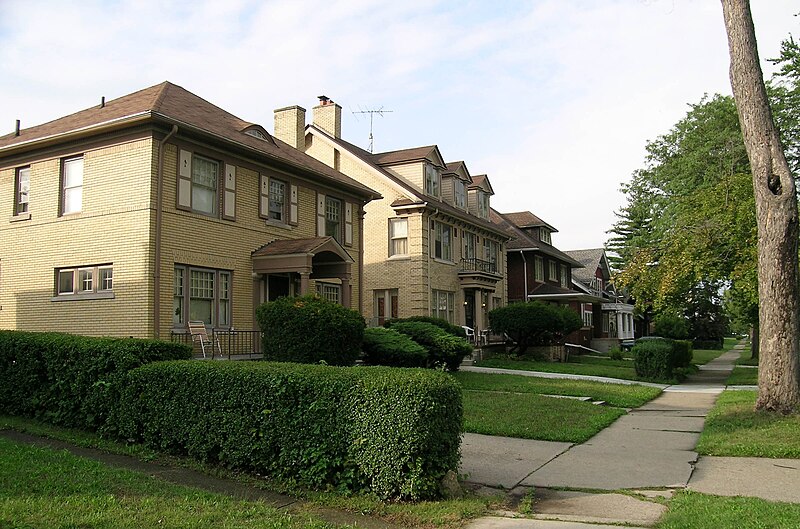Highland Park skyline